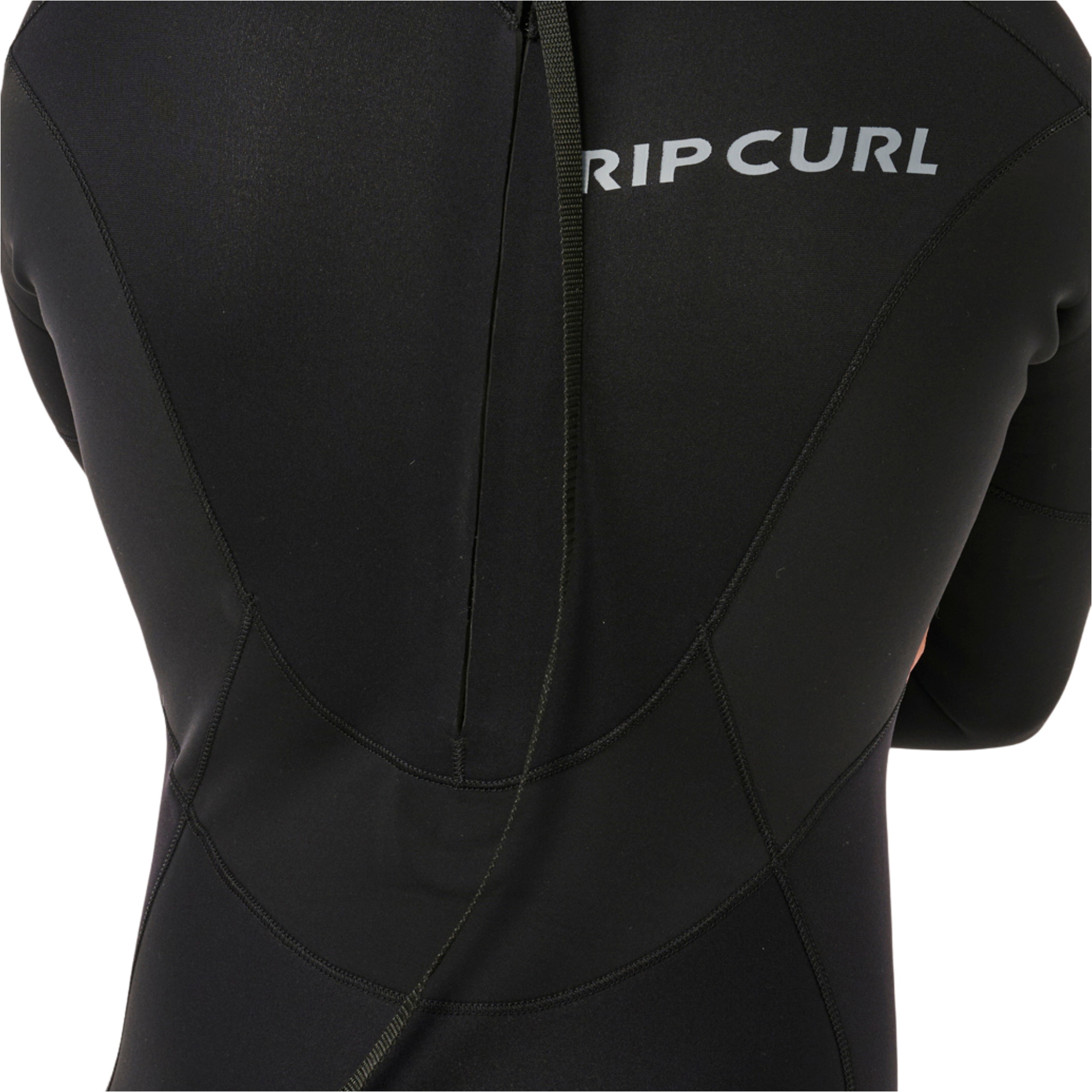 2026 Rip Curl Hombres Trad 5/4mm Back Zip Neopreno 18QMFS - Black